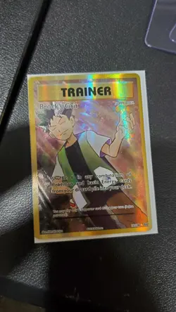 Brock's Grit 107/108 Full Art Ultra Rare – Pokemon XY Evolutions NM - Image 1