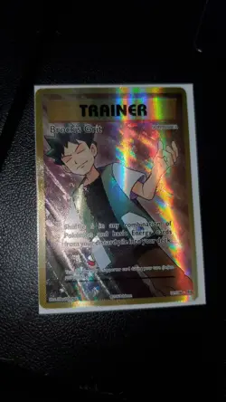 Brock's Grit 107/108 Full Art Ultra Rare – Pokemon XY Evolutions NM - Image 2