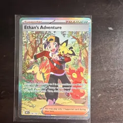 The Pokemon Company Destined Rivals Ethan's Adventure 236/182 UR Holo EN - Image 1