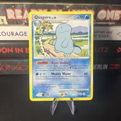 Pokemon TCG Quagsire Secret Wonders 60/132 Regular Uncommon LP - Image 1