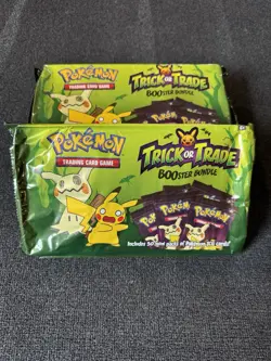 Nintendo Pokemon TCG Trick or Trade BOOster Bundle - 50 Packs 820650855306 - Image 1
