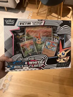 Pokemon TCG Scarlet Violet 10.5 Unova Victini Illustration Collection - Image 1