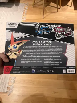 Pokemon TCG Scarlet Violet 10.5 Unova Victini Illustration Collection - Image 2