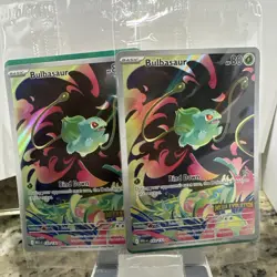 Pokemon Card Bulbasaur 133/132 - Mega Evolution Stamped Promo Sealed - Image 2