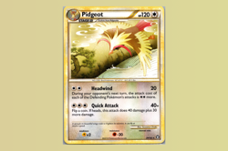 Pidgey Pidgeotto Pidgeot, Evolution Line 3 Card Set 2010 Triumphant Pokemon - Image 4
