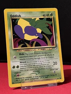 Pokemon TCG Oddish 68/111 Neo Genesis WOTC - Image 1