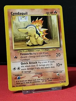 Pokemon TCG Cyndaquil 57/111 Neo Genesis WOTC - Image 1