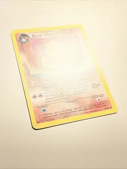 Dark Flareon 35/82 Team Rocket Pokemon Card WOTC Vintage Non Holo LP - Image 2