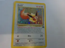 Pokemon Eevee Promo Holographic Foil Card Black Star #11 READ! - Image 3
