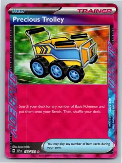 Precious Trolley 185/191 ACE SPEC Rare Surging Sparks Pokemon Holo Near Mint - Image 1