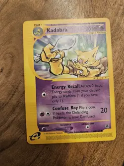 Kadabra 84/165 - Non-holo - Expedition - eREADER - WOTC Pokemon TCG - - Image 1