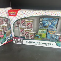 Two Pokemon TCG Scarlet & Violet 151 Blooming Waters Premium Collection Boxes - Image 4