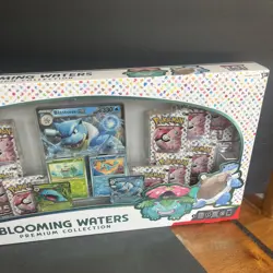 Two Pokemon TCG Scarlet & Violet 151 Blooming Waters Premium Collection Boxes - Image 5