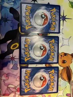 Pokemon TCG Chinese Gem 3 Gengar 3 Card Lot 302-3-5/07 Stars, Poke/Masterball - Image 2