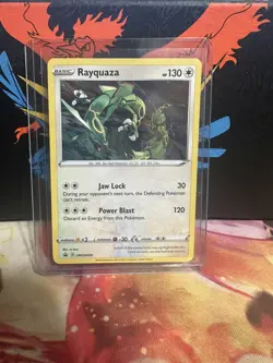Rayquaza (Cosmos Holo) SWSH029 Promo Pokemon TCG - Image 1