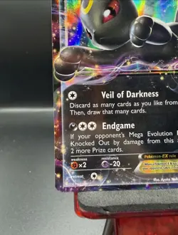 Umbreon EX 55/124 XY Fates Collide Ultra Rare Holo Pokemon TCG LP - Image 4