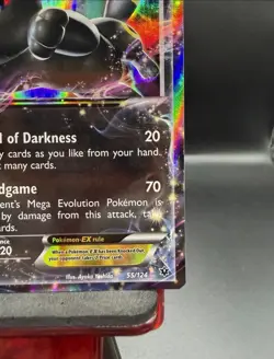 Umbreon EX 55/124 XY Fates Collide Ultra Rare Holo Pokemon TCG LP - Image 5
