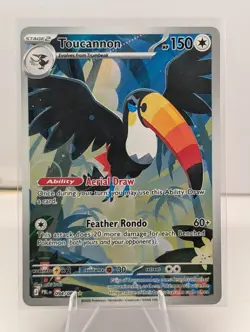 Pokemon TCG: Toucannon 094/084 Illustration Rare IR Pitch Black ME05 NM English - Image 1