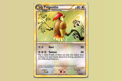Pidgey Pidgeotto Pidgeot, Evolution Line 3 Card Set 2011 Call of Legends Pokemon - Image 3