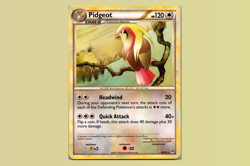 Pidgey Pidgeotto Pidgeot, Evolution Line 3 Card Set 2011 Call of Legends Pokemon - Image 4