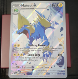 Manectric 089/084 Pitch Black Illustration Rare Pokemon Card Mint 2026 PBL - Image 1