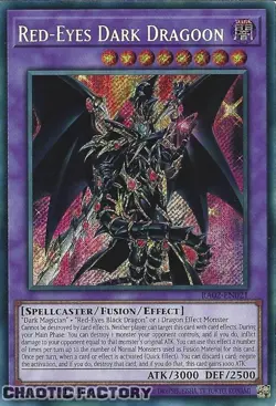 YUGIOH RA02-EN021 Red-Eyes Dark Dragoon Secret Rare 1st Edition NM - Image 1
