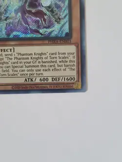 The Phantom Knights of Torn Scales PHRA-EN003 Phantom Rage 1st Ed Yu-Gi-Oh! NM - Image 5