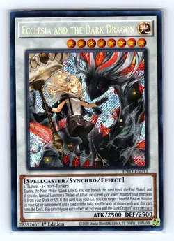 Ecclesia and the Dark Dragon BPRO-EN041 Burst Protocol Yu-Gi-Oh 1st Edition NM - Image 1
