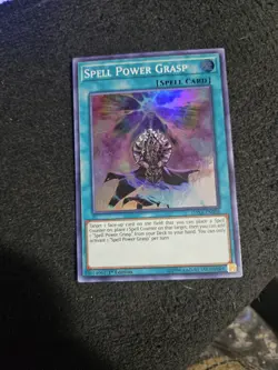 Spell Power Grasp Yu-Gi-Oh DASA-EN037 Super Rare LP - Image 1
