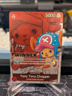Tony Tony Chopper P-101 Winner Promo P-101 NM One Piece TCG English - Image 1