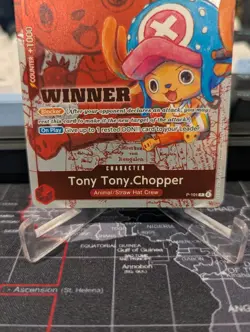 Tony Tony Chopper P-101 Winner Promo P-101 NM One Piece TCG English - Image 3
