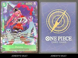 2026 ONE PIECE THE AZURE SEA'S SEVEN PERONA OP14-033 SUPER RARE - Image 4