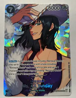 One Piece Ms. All Sunday SP OP14-084 OP16 The Time of Battle English NM - Image 1