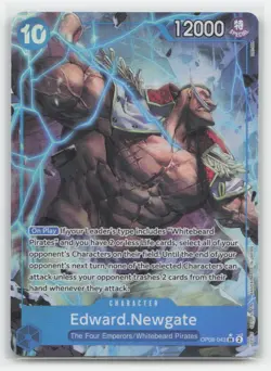 One Piece - Edward.Newgate (Parallel) - Two Legends OP08-043 - NM - Image 1