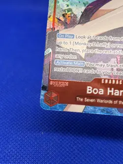 One Piece Legacy of the Master Boa Hancock OP12-014 Alternate Alt Art NM - Image 5
