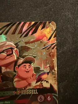 Disney Lorcana TCG Carl Fredricksen & Russell Enchanted Rare Attack If The Vine - Image 4