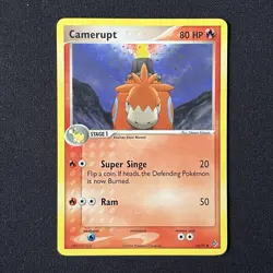 Camerupt 24/97 EX Dragon Battle Stadium Pokemon Card - Image 2