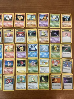 Base Set Pokemon Bulk Lot - 156 Cards - Image 3