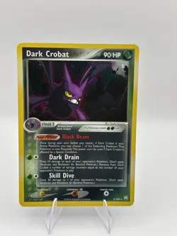 Dark Crobat Holo Card 3/109 Team Rocket Returns Pokemon Card 2004 - Image 1