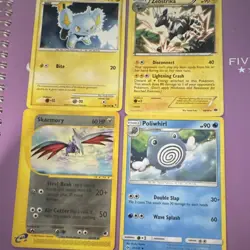 Pokemon TCG 4-Card Lot English Reverse Holo: Shinx, Zebstrika +2 Sets - Image 1