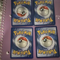 Pokemon TCG 4-Card Lot English Reverse Holo: Shinx, Zebstrika +2 Sets - Image 3