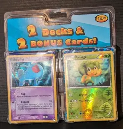 RARE Pokemon 2 Black And White Theme Decks and 2 cards!-Sealed-Read Description - Image 1