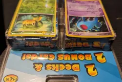 RARE Pokemon 2 Black And White Theme Decks and 2 cards!-Sealed-Read Description - Image 3