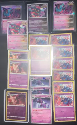 Misdreavus & Mismagius & Flutter Mane - 18x Pokemon Card Lot - Holo+Reverse+Reg - Image 3