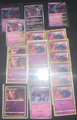Misdreavus & Mismagius & Flutter Mane - 18x Pokemon Card Lot - Holo+Reverse+Reg - Image 4