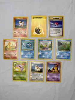 1999 Pokemon 10 Card Lot - Image 1