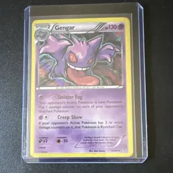 Pokemon Gengar 60/162 Breakthrough Holo Rare Stage 2 130HP English Card - Image 1
