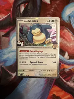 Hop's Snorlax - (Cosmos Holo) 117/159 Prize Pack Series Cards Holo NM - Image 1