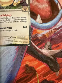 Hop's Snorlax - (Cosmos Holo) 117/159 Prize Pack Series Cards Holo NM - Image 4