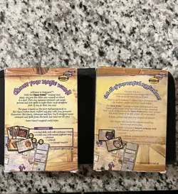 (2) Harry Potter TCG Two Player Starter Set *OPENED* Cards And Manual Inside - Image 2